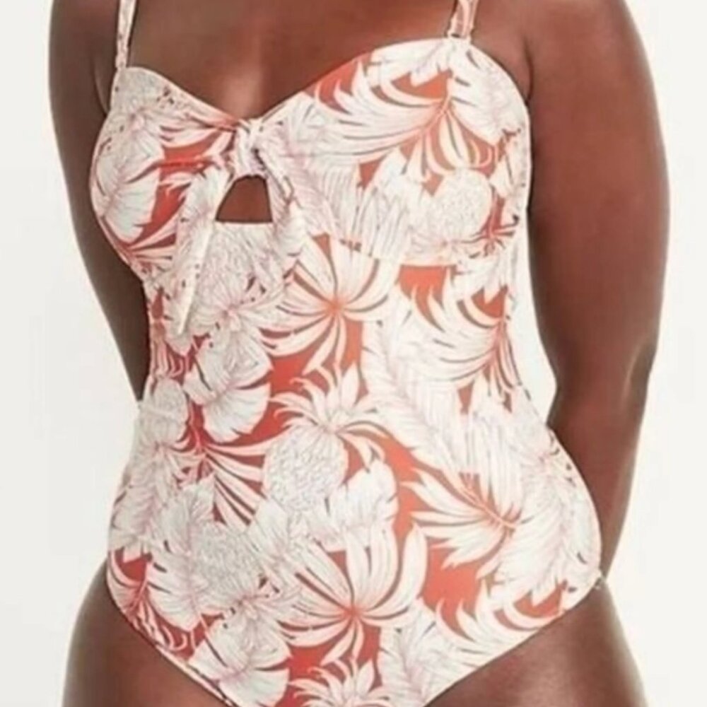 Old Navy NWT One Piece Swim Suit Size 4x Orange